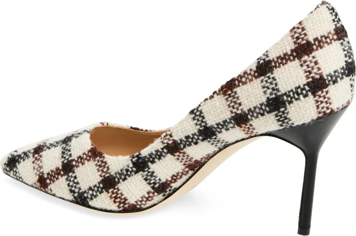 BB Pointed Toe Tweed Pump - Image 2