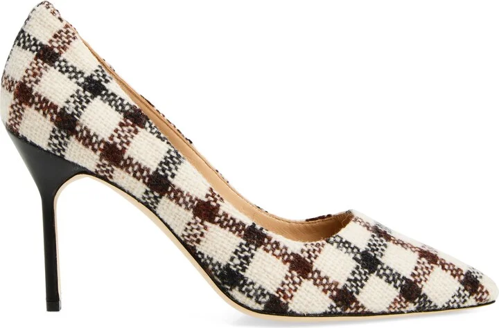 BB Pointed Toe Tweed Pump - Image 3