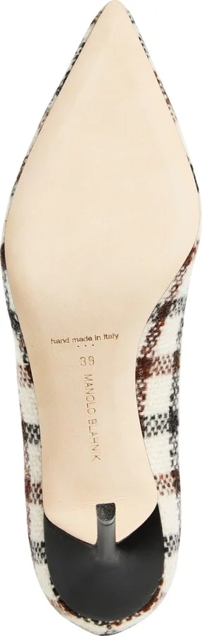 BB Pointed Toe Tweed Pump - Image 6