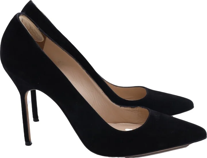 BB Pumps in Black Suede
