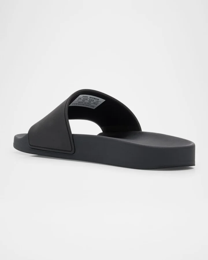 BB Tape Logo Pool Slide Sandals - Image 2