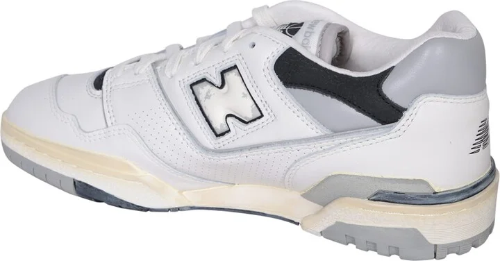 Bb550 White/black Sneakers - Image 3
