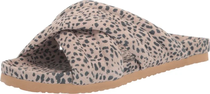 BC Footwear Women's Crossband Slide Sandal