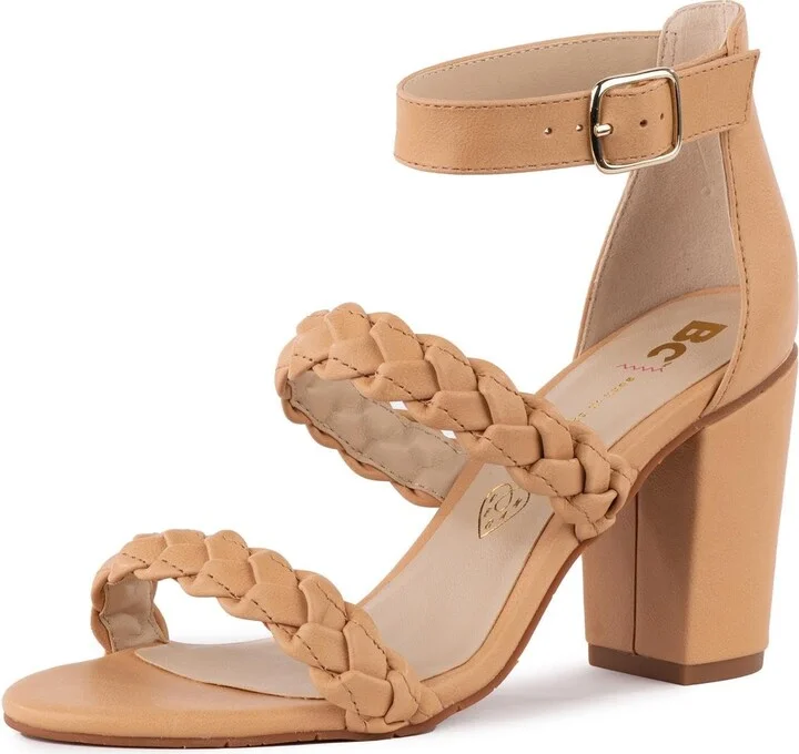 BC Footwear Women's Wanna BE Heeled Sandal