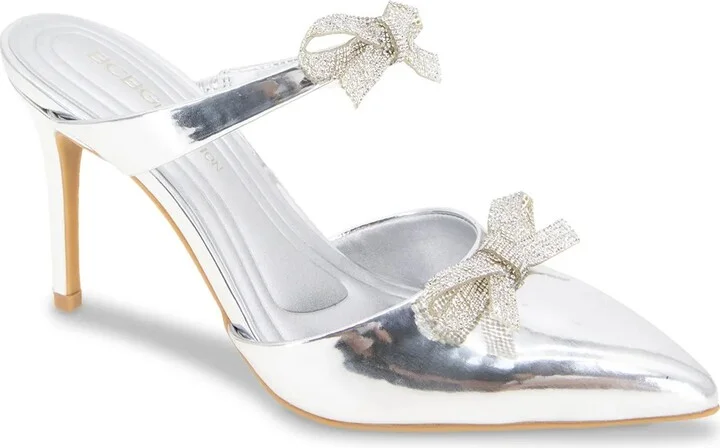Silver Metallic Synthetic