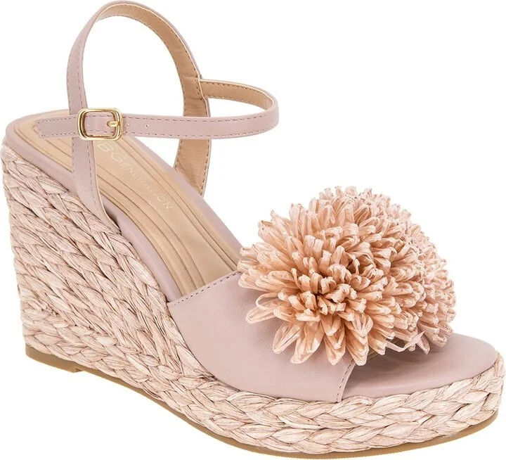 BCBGeneration Erika Raffia Wedge
