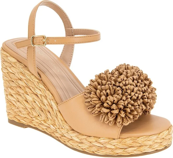 BCBGeneration Erika Raffia Wedge