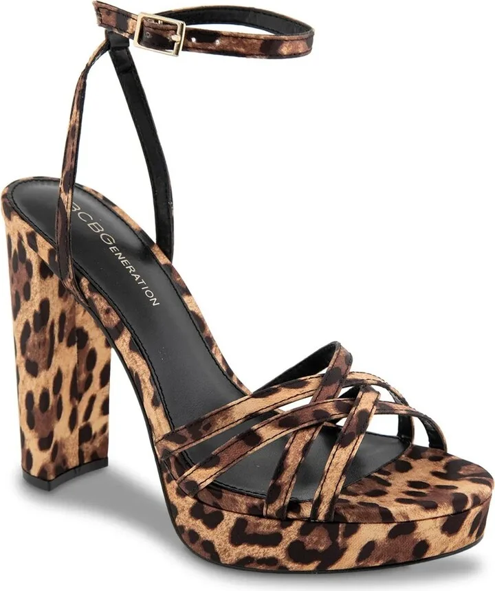 Tan/Black/Brown Leopard Print Fabric