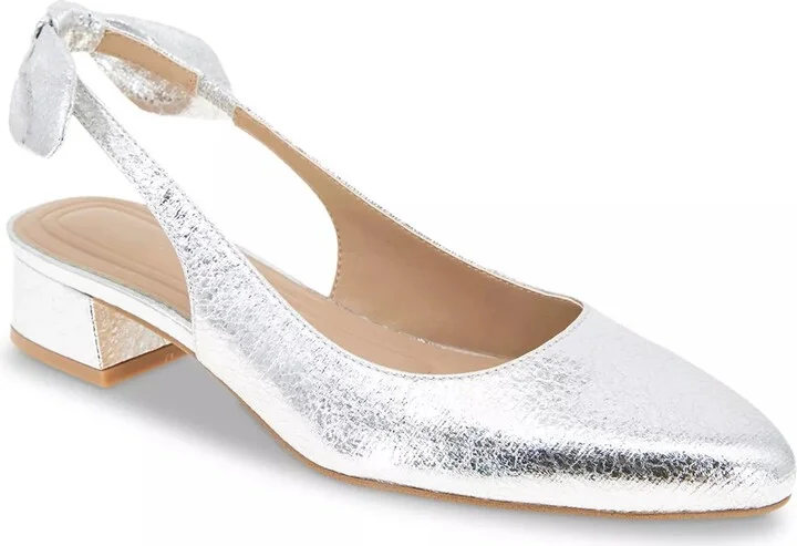 Silver Metallic Synthetic