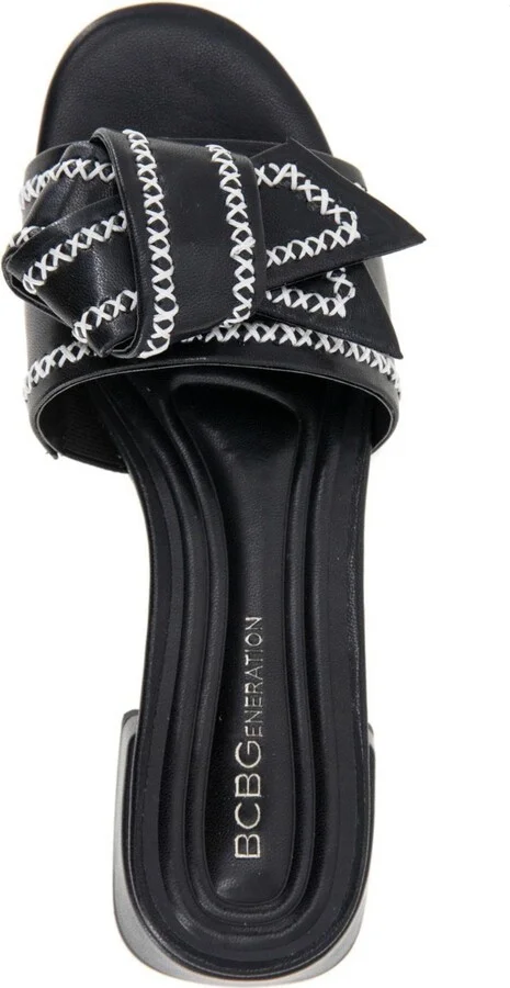 BCBGeneration Women's Amora Low Block Heel Dress Sandals - Image 4