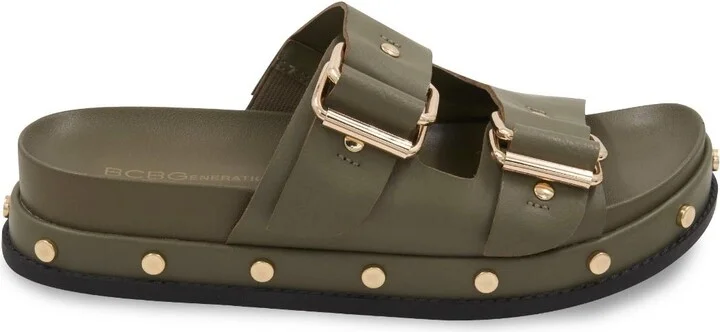 BCBGeneration Women's Bamba Footbed Slip-On Sandals - Image 6