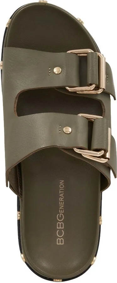 BCBGeneration Women's Bamba Footbed Slip-On Sandals - Image 8
