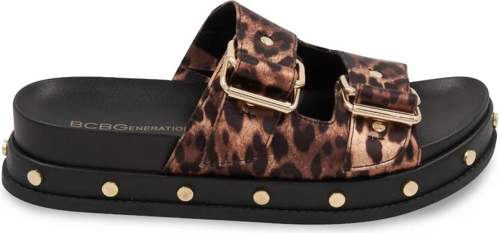 BCBGeneration Women's Bamba Footbed Slip-On Sandals - Image 10