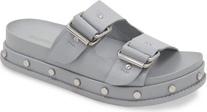 BCBGeneration Women's Bamba Footbed Slip-On Sandals
