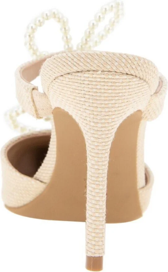 BCBGeneration Women's Bardia Double Bow Pumps - Natural/Pearl - Image 3