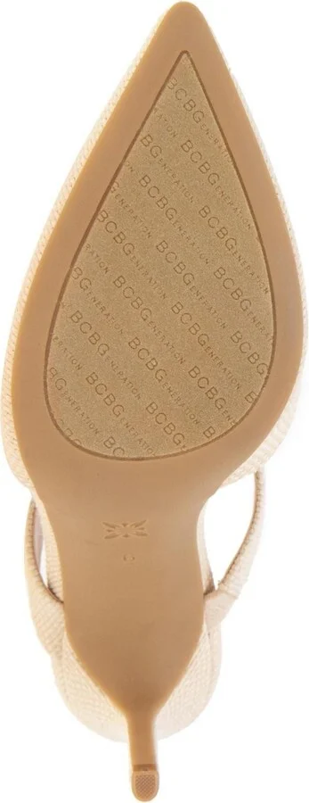 BCBGeneration Women's Bardia Double Bow Pumps - Natural/Pearl - Image 5