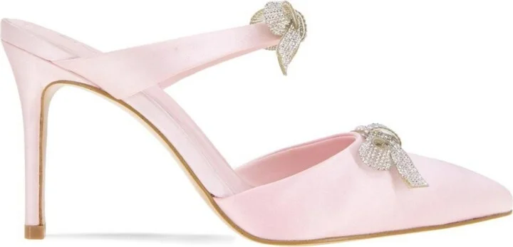 BCBGeneration Women's Bardia Double Bow Pumps - Natural/Pearl - Image 7