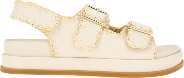 BCBGeneration Women's Beena Footbed Hook and Loop Flatform Sandals - Image 2