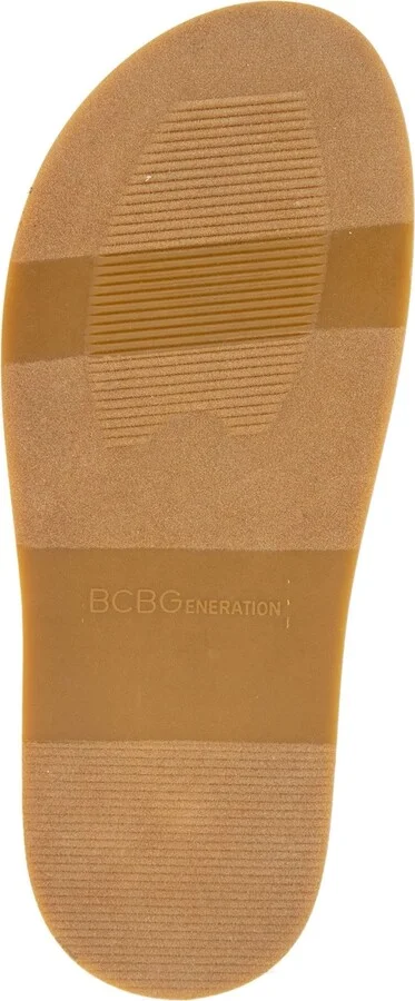 BCBGeneration Women's Beena Footbed Hook and Loop Flatform Sandals - Image 5