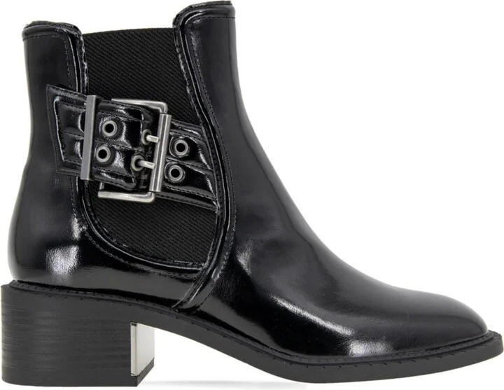 BCBGeneration Women's Bovee Buckle Detail Booties - Image 7