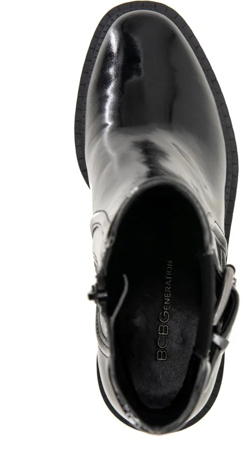 BCBGeneration Women's Bovee Buckle Detail Booties - Image 9