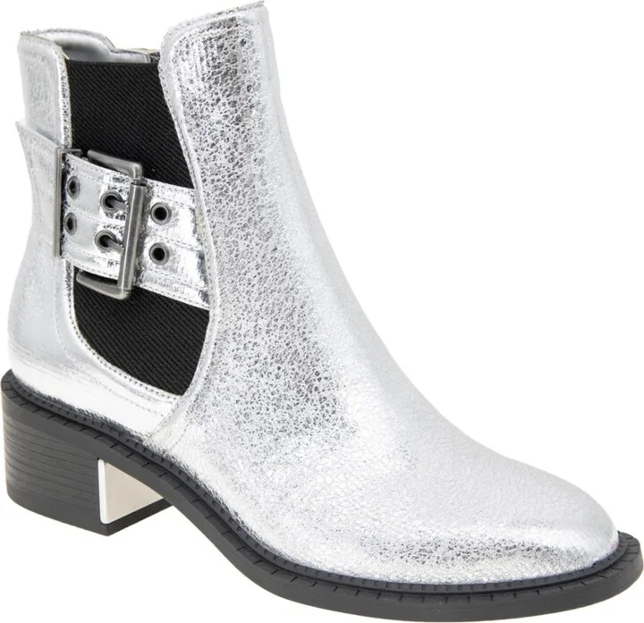 BCBGeneration Women's Bovee Buckle Detail Booties