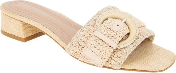 BCBGeneration Women's Camri Buckle Slide Sandals