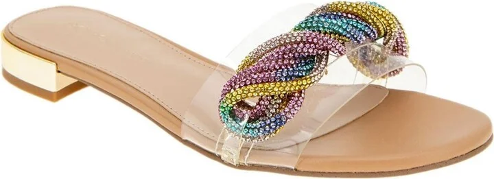 Tan/Rainbow