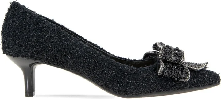 BCBGeneration Women's Dovi Bow Kitten Heel Dress Pumps - Image 2