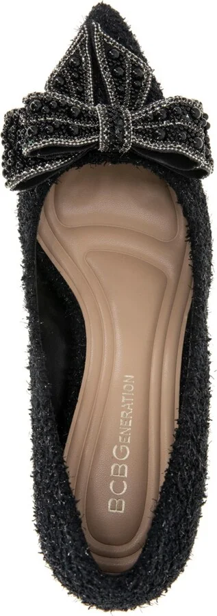 BCBGeneration Women's Dovi Bow Kitten Heel Dress Pumps - Image 4