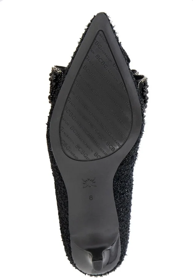 BCBGeneration Women's Dovi Bow Kitten Heel Dress Pumps - Image 5