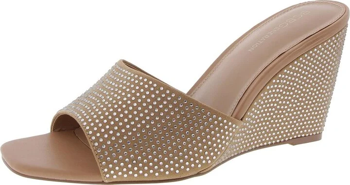 BCBGeneration Women's Giani-2 Sliver Wedge Sandal
