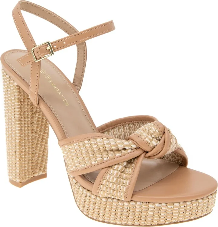 BCBGeneration Womens Glam Heeled Sandal