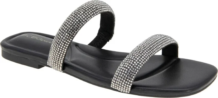 BCBGeneration Womens Glam Slide Sandal