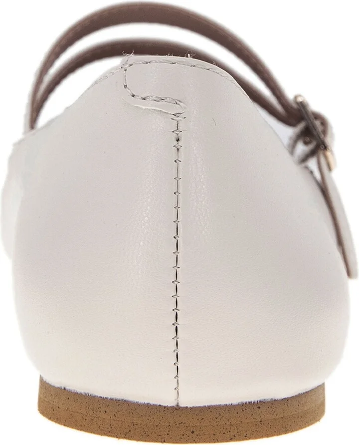 BCBGeneration Women's Harisa Slip-On Buckle Square Toe Mary Jane Ballet Flats - Image 3