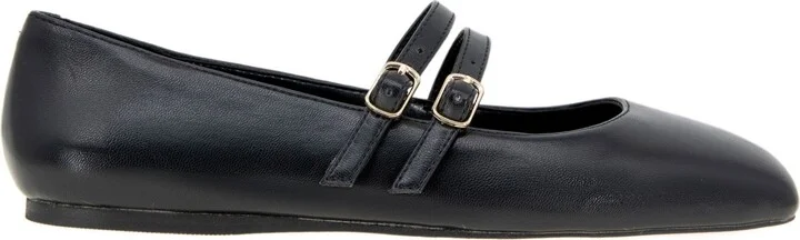 BCBGeneration Women's Harisa Slip-On Buckle Square Toe Mary Jane Ballet Flats - Image 7