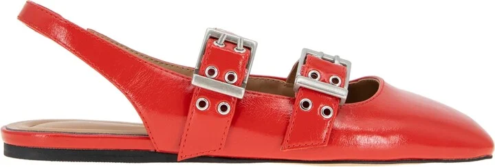 BCBGeneration Women's Hendo Double Buckle Slingback Flats - Image 2