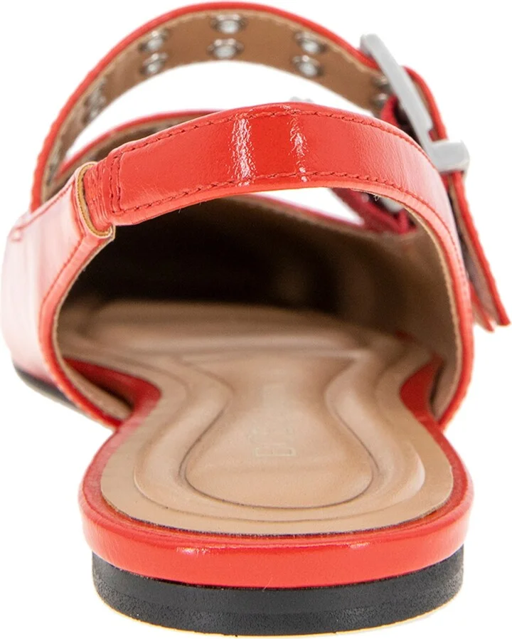 BCBGeneration Women's Hendo Double Buckle Slingback Flats - Image 3