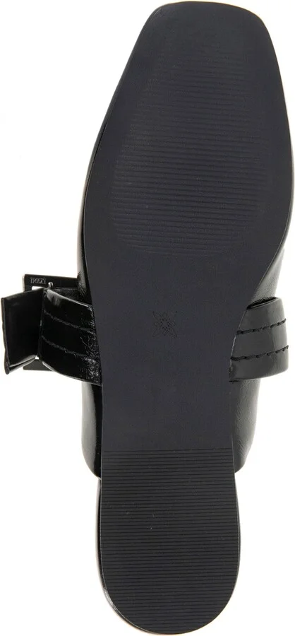 BCBGeneration Women's Hope Square Toe Buckle Slide Flat Mules - Image 5
