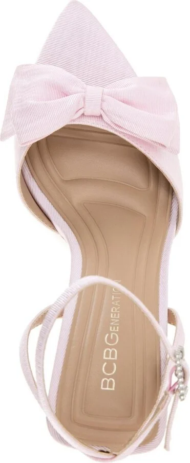 BCBGeneration Women's Ilana Two-Piece Bow Dress Sandals - Image 9