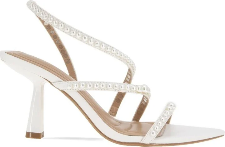 BCBGeneration Women's Imani Cultivated Pearl Strappy Dress Sandals - Image 2