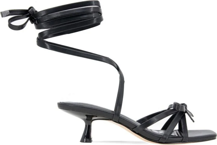 BCBGeneration Women's Imerez Ankle Wrap Kitten Heel Sandals - Image 2