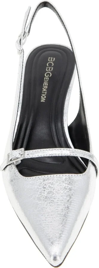 BCBGeneration Women's Kami Slingback Kitten Heel Pumps - Image 6