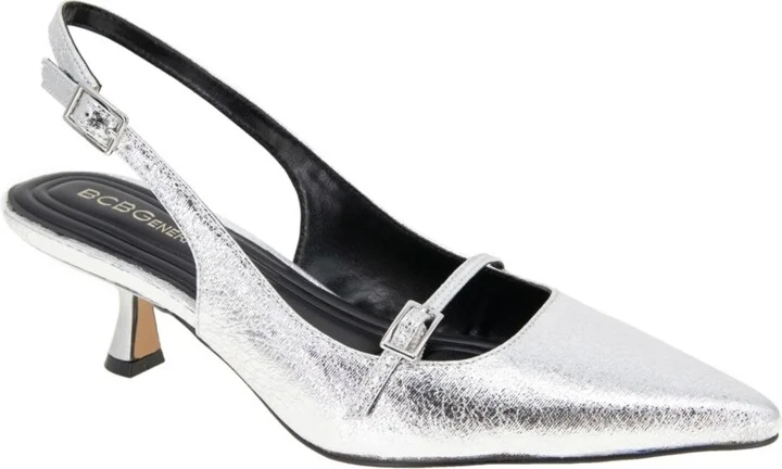 BCBGeneration Women's Kami Slingback Kitten Heel Pumps