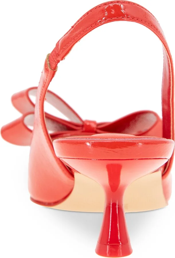 BCBGeneration Women's Kasti Slingback Kitten-Heel Bow Pumps - Image 7