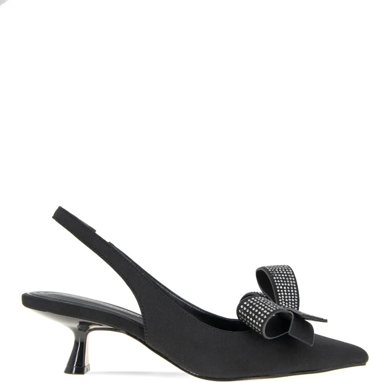 BCBGeneration Women's Kasti Slingback Kitten-Heel Bow Pumps - Image 11