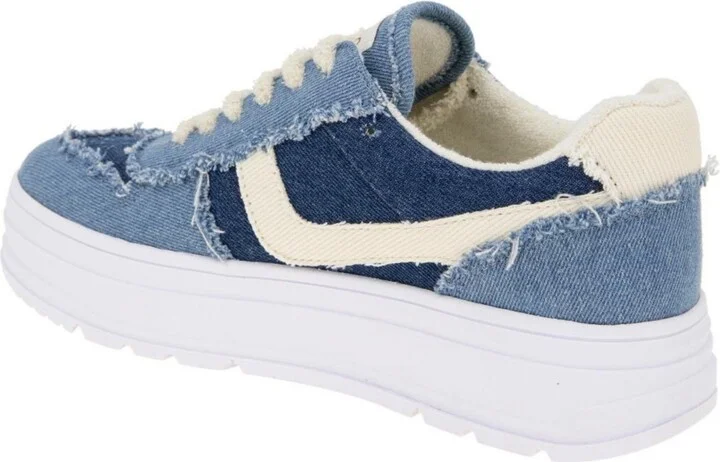 BCBGeneration Women's Katina Lace-Up Platform Sneakers - Image 6