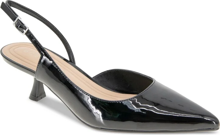 BCBGeneration Women's Kittie Kitten Heel Sling Back Pumps
