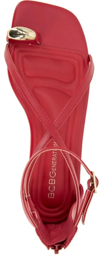 BCBGeneration Women's Kline Crisscross Toe Ring Flat Sandals - Image 4