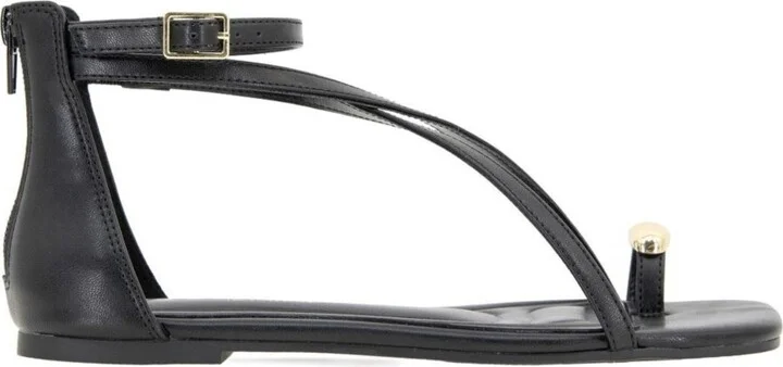 BCBGeneration Women's Kline Crisscross Toe Ring Flat Sandals - Image 7
